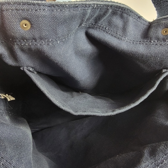 Abercrombie & Fitch Canvas Bag in Navy Blue - Picture 8 of 13